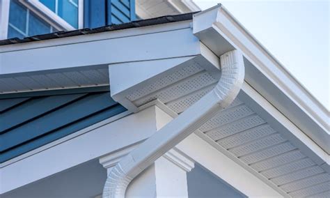 best size gutters for house